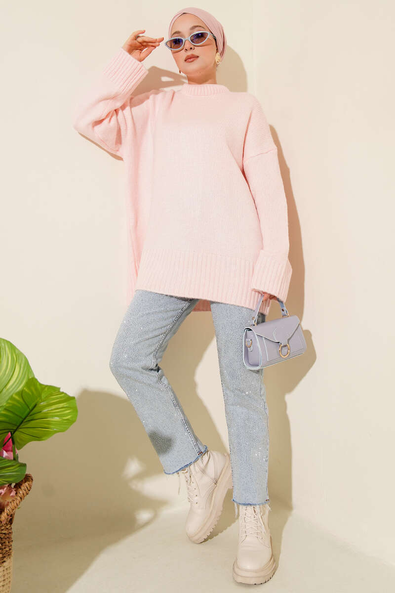 Basic Oversize Triko Tunik