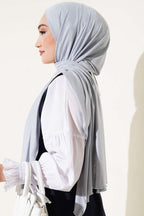 Basic Penye Şal Gri