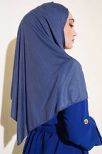 Basic Penye Şal Lacivert