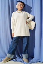 Basic Sakallı Triko Tunik
