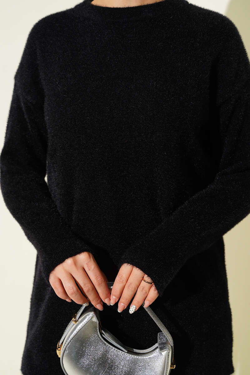 Basic Sakallı Triko Tunik