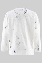 Baskılı Batik Erkek Sweatshirt