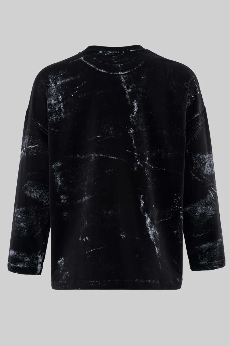 Baskılı Batik Erkek Sweatshirt