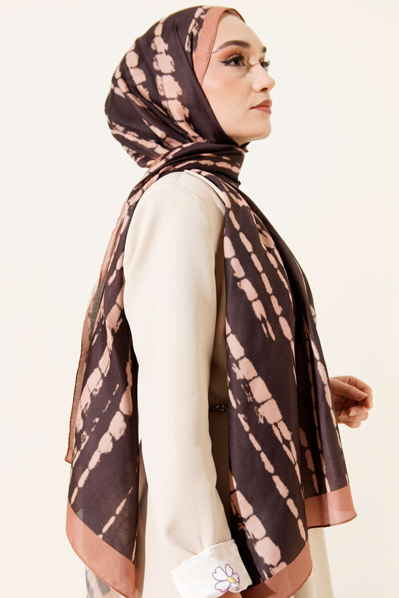 Batik Akış Çizgili Soft Şal