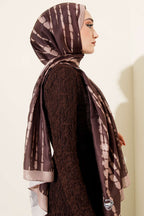 Batik Akış Çizgili Soft Şal