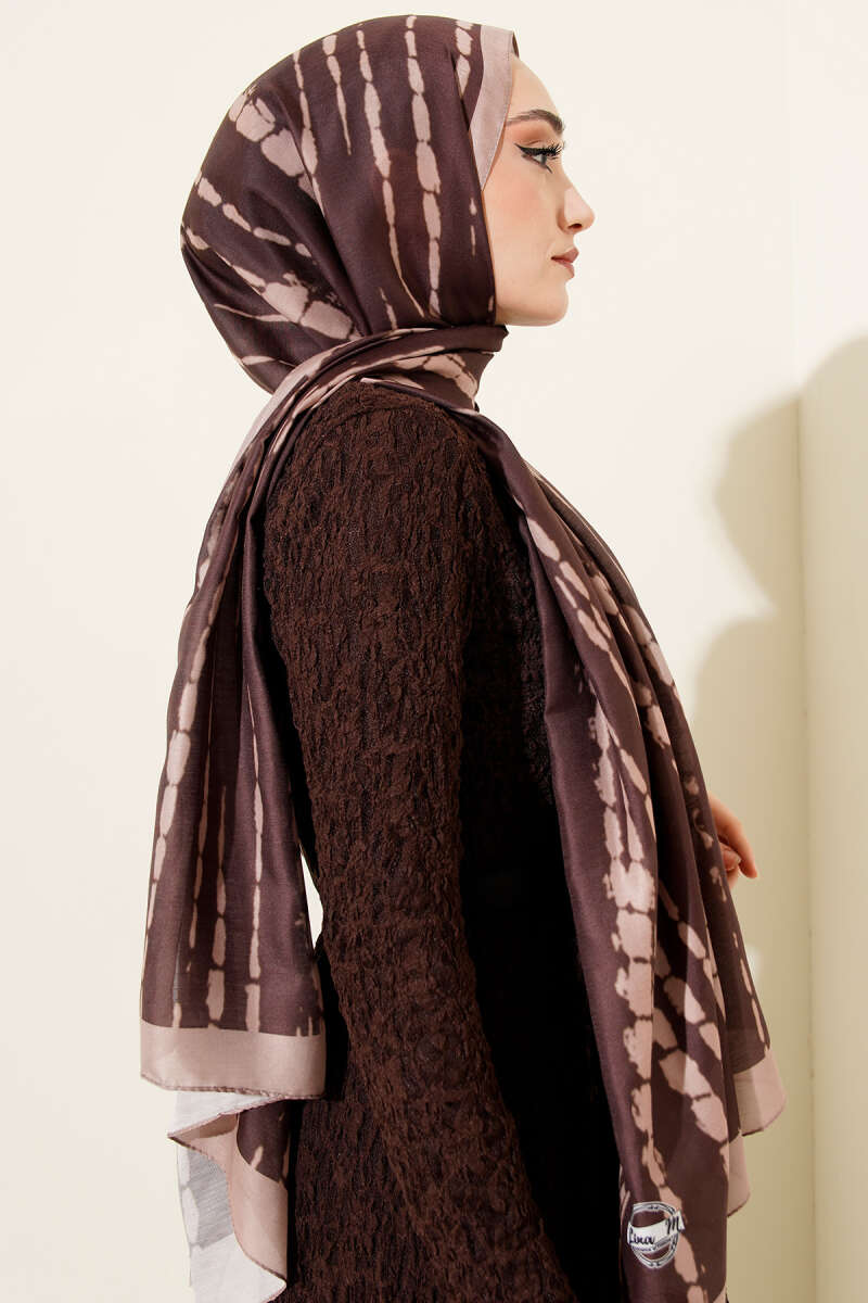 Batik Akış Çizgili Soft Şal