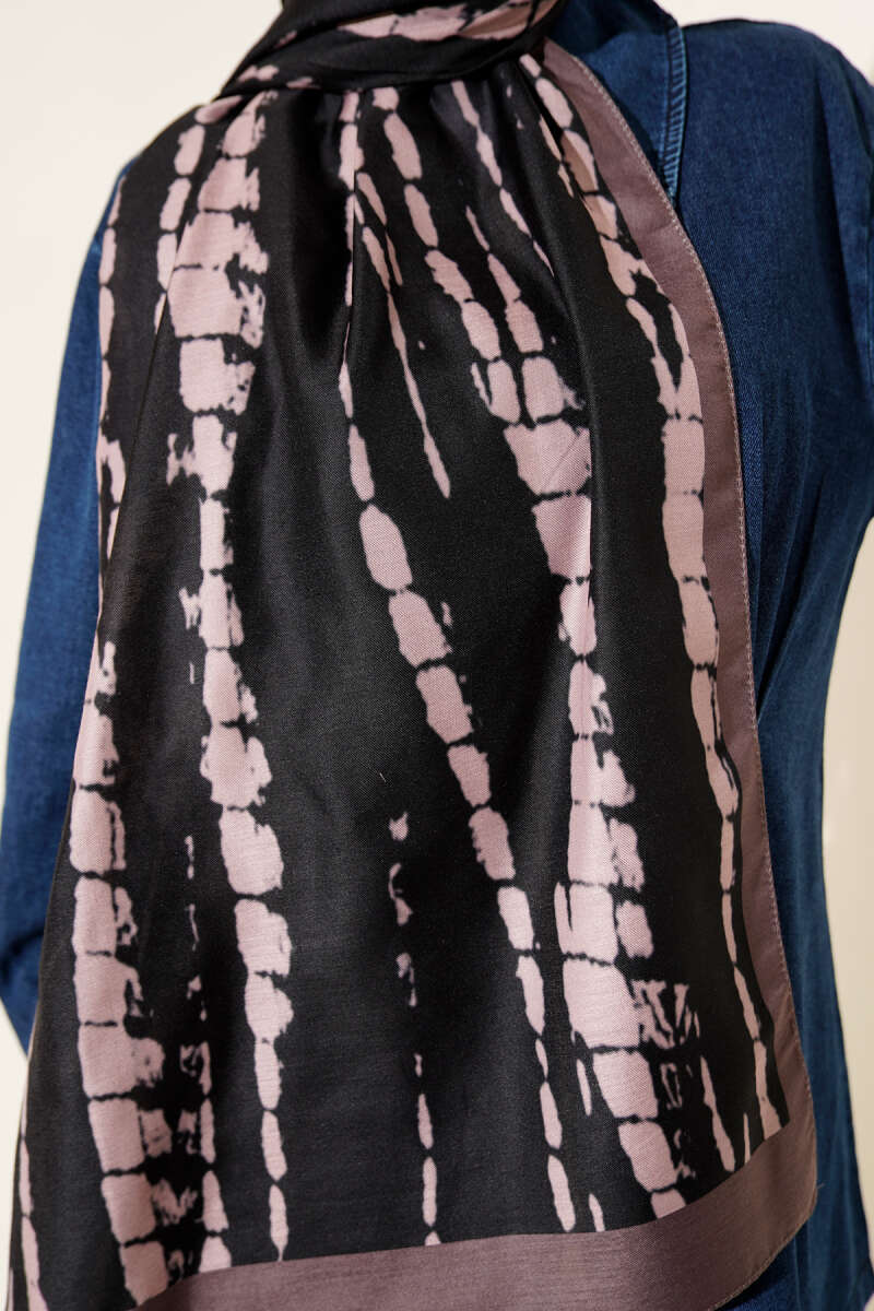 Batik Akış Çizgili Soft Şal