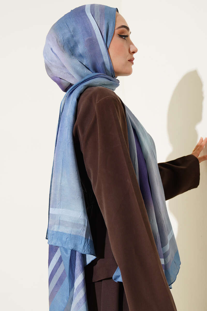 Batik Desen Bambu Kraş Şal
