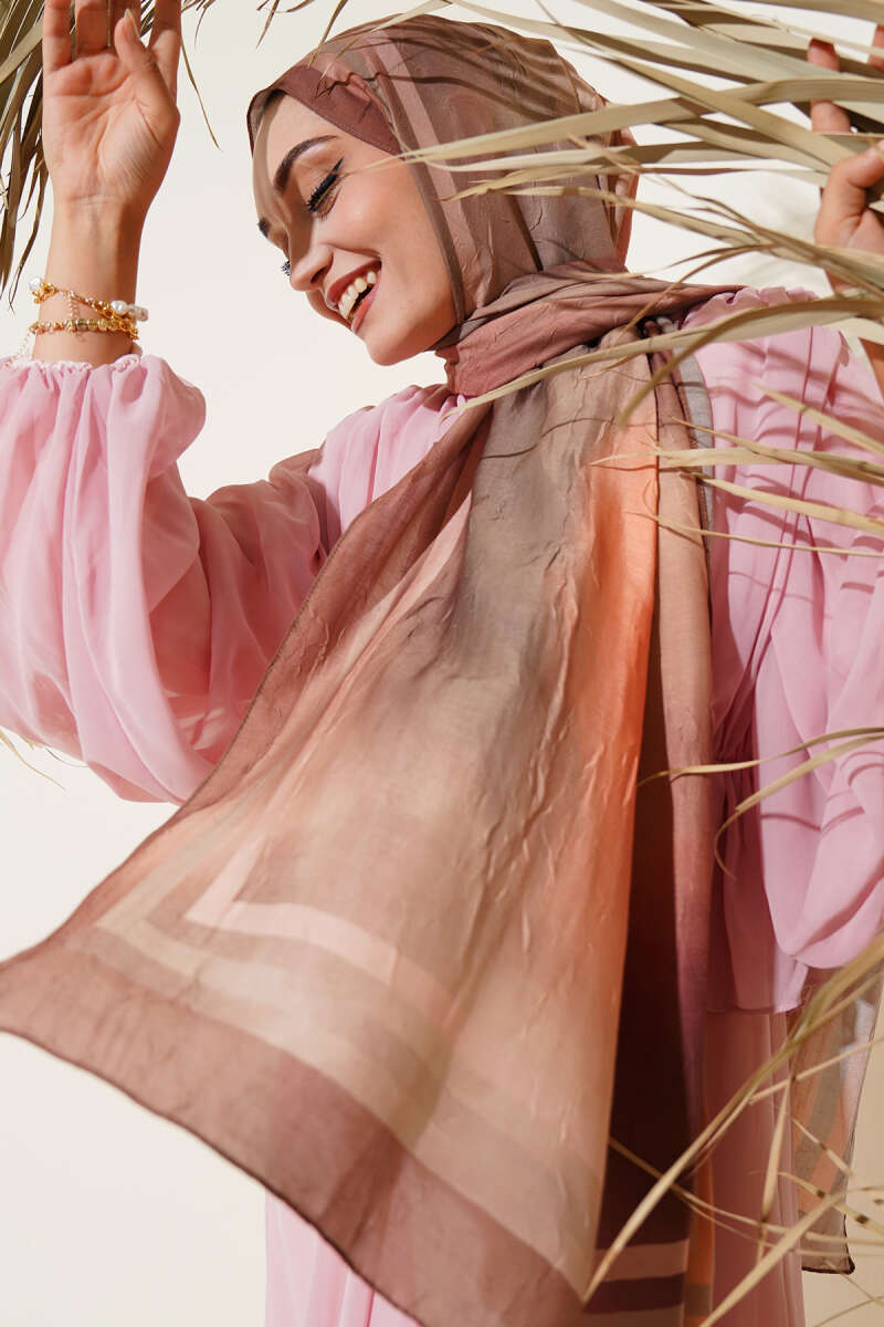 Batik Desen Bambu Kraş Şal