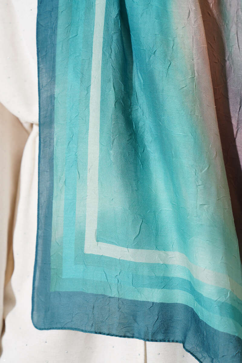 Batik Desen Bambu Kraş Şal