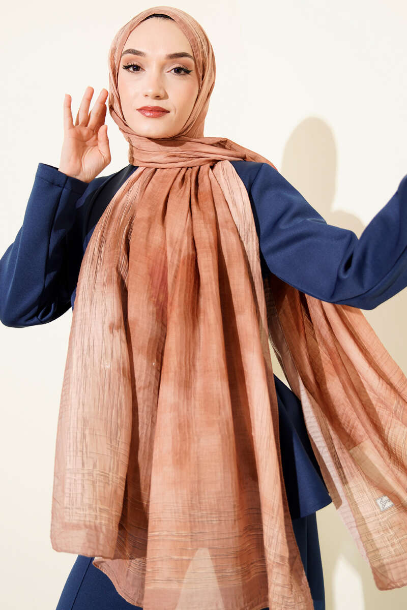 Batik Desen Müslin Şal