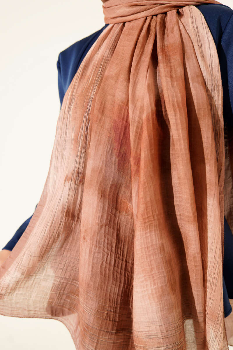 Batik Desen Müslin Şal