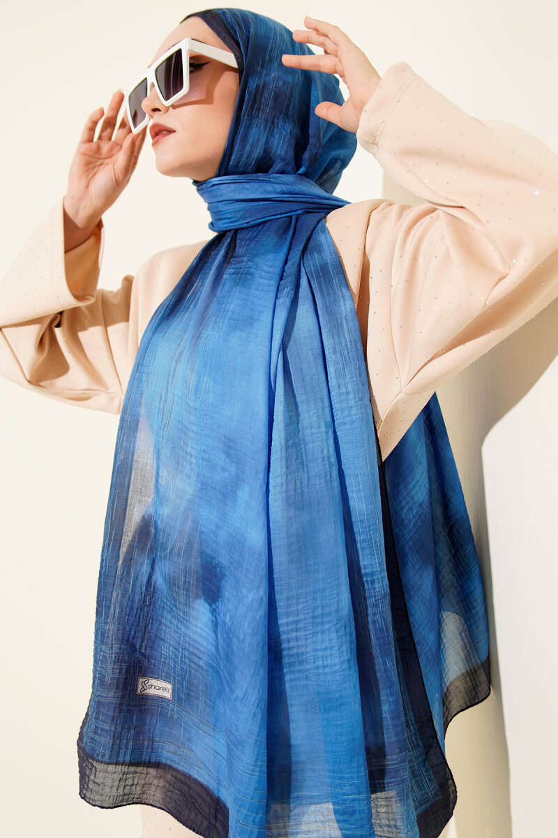 Batik Desen Müslin Şal