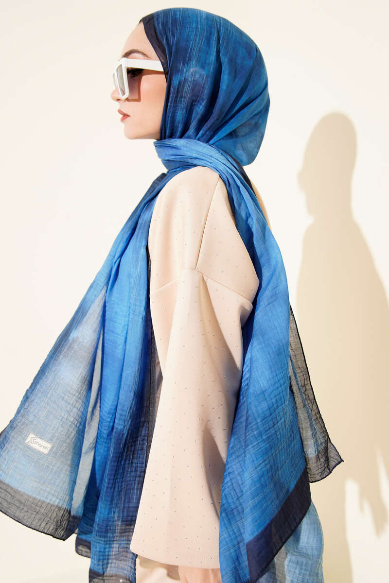 Batik Desen Müslin Şal