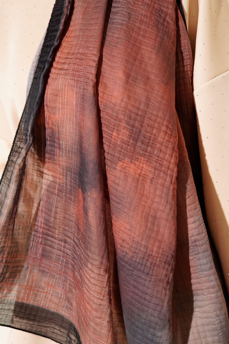 Batik Desen Müslin Şal