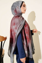 Batik Desen Müslin Şal