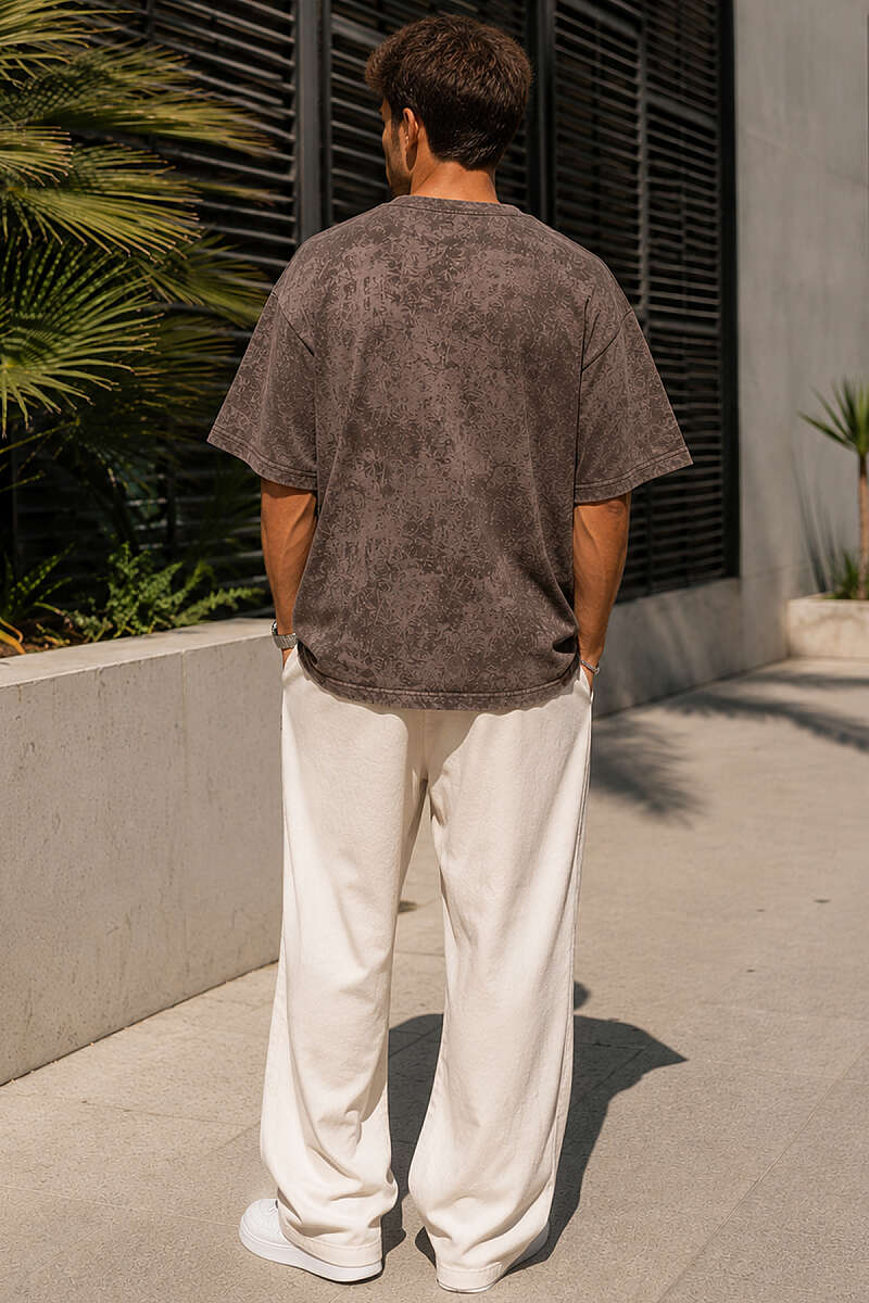 Batik Desenli Erkek T-shirt