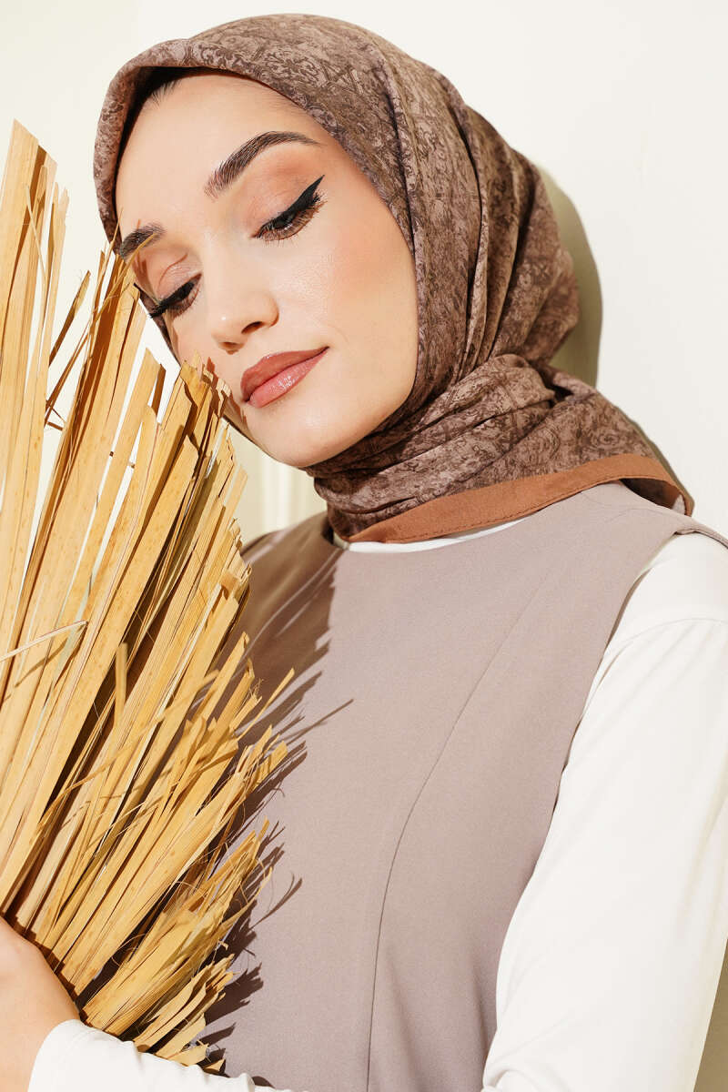Batik Motifli Modal Eşarp