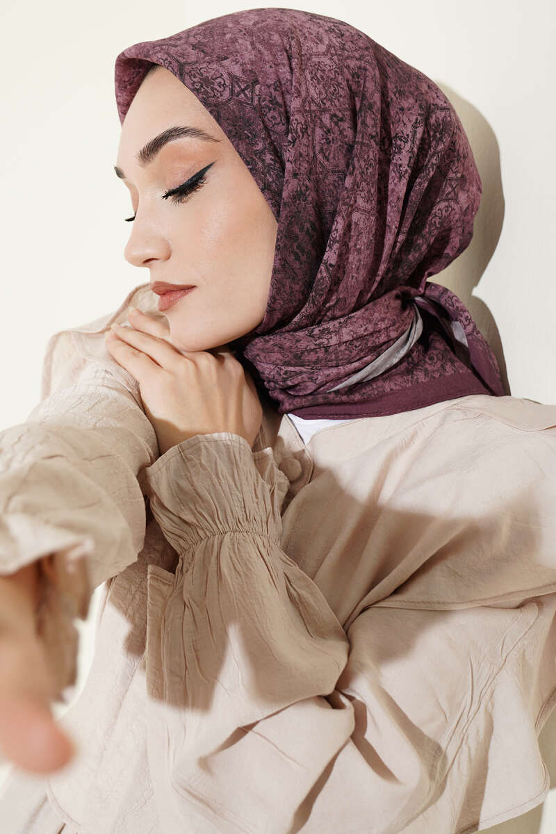Batik Motifli Modal Eşarp