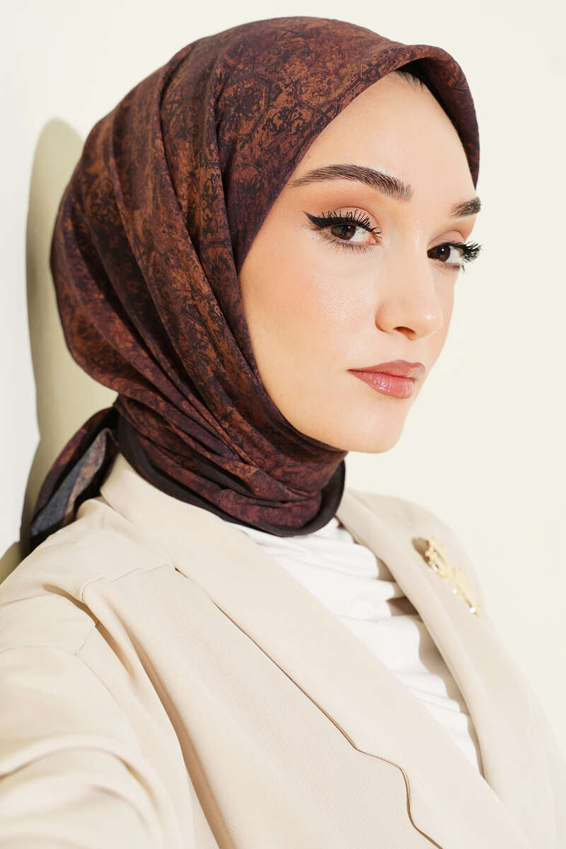 Batik Motifli Modal Eşarp