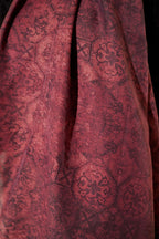 Batik Motifli Modal Şal Kırmızı