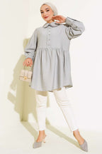 Bebe Yaka Dantelli Tunik