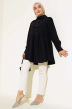 Bebe Yaka Dantelli Tunik