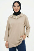 Bebe Yaka Detaylı Tunik