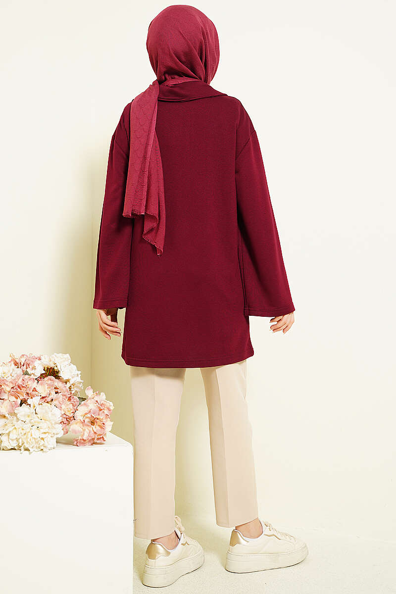 Bebe Yaka Detaylı Tunik