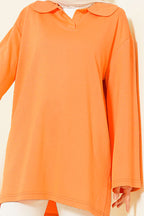 Bebe Yaka Detaylı Tunik