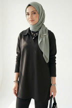 Bebe Yaka Detaylı Tunik