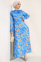 Baby Kragen Gürtel Kleid