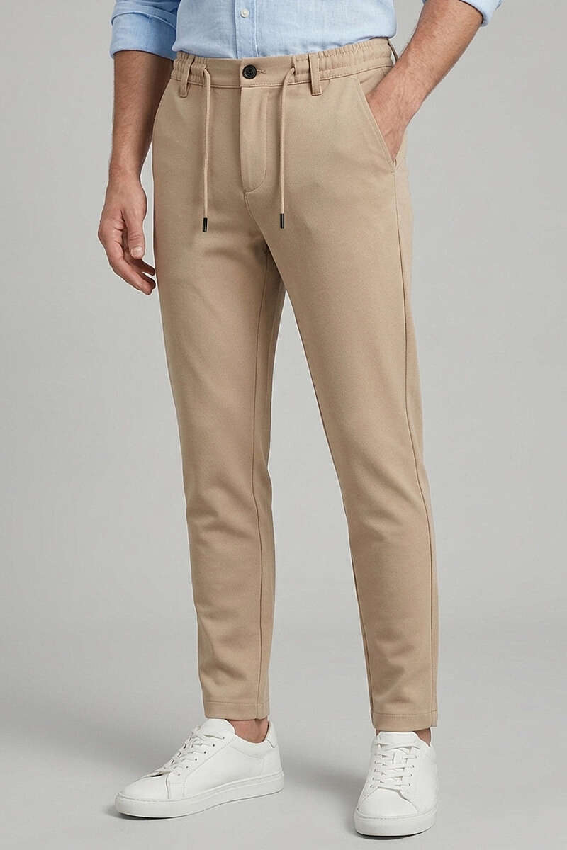 Bel Bağcık Detaylı Jogger Erkek Pantolon