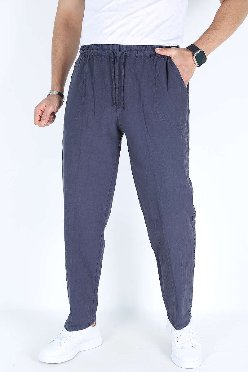 Bel Kuşaklı Erkek Jogger Pantolon Antrasit