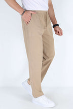Bel Kuşaklı Erkek Jogger Pantolon