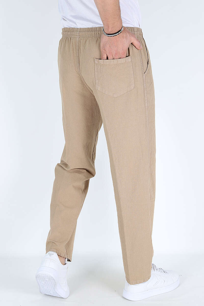 Bel Kuşaklı Erkek Jogger Pantolon