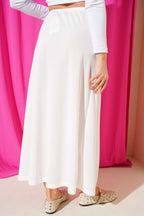 Bel Lastik Detaylı Jipon