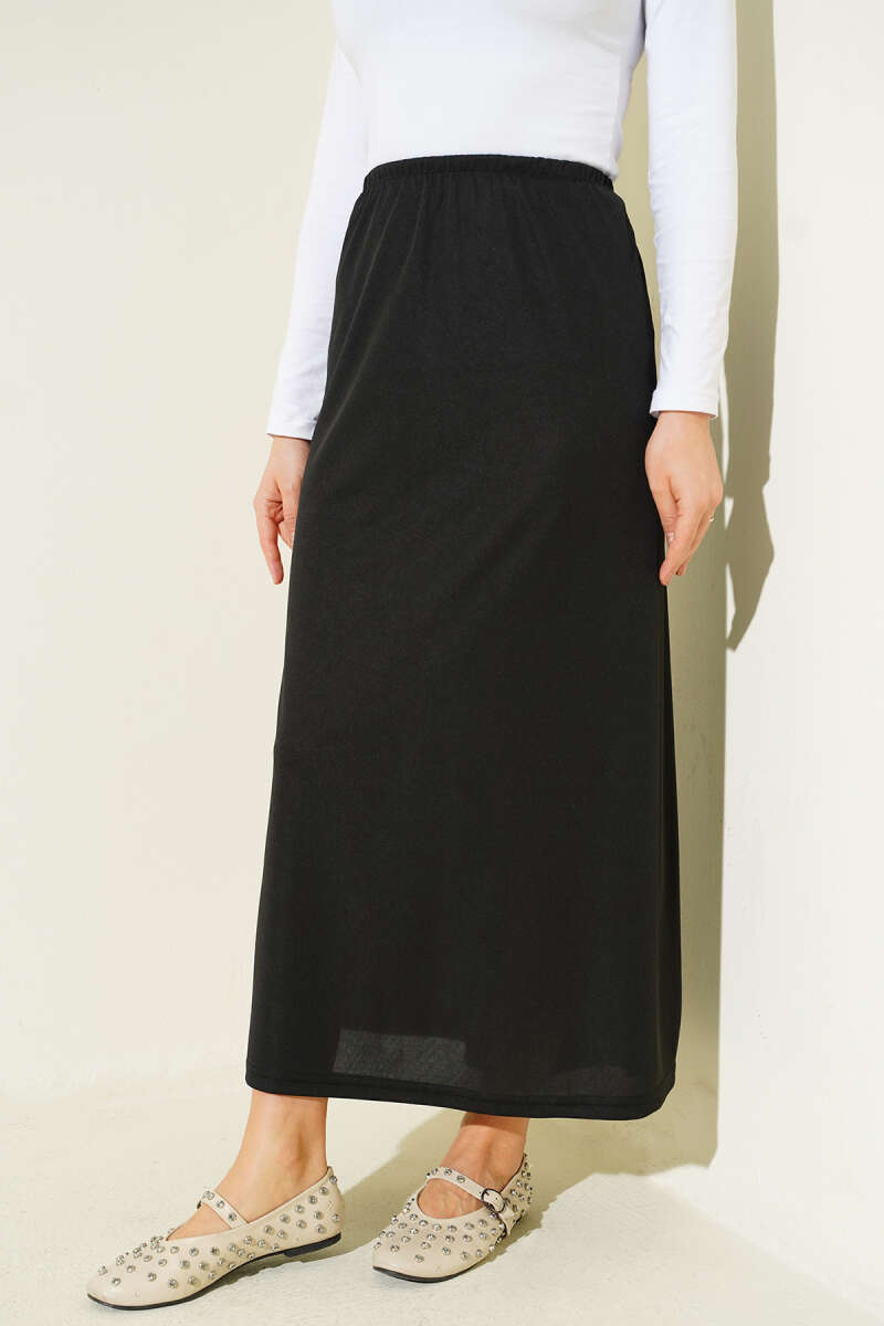 Bel Lastik Detaylı Jipon