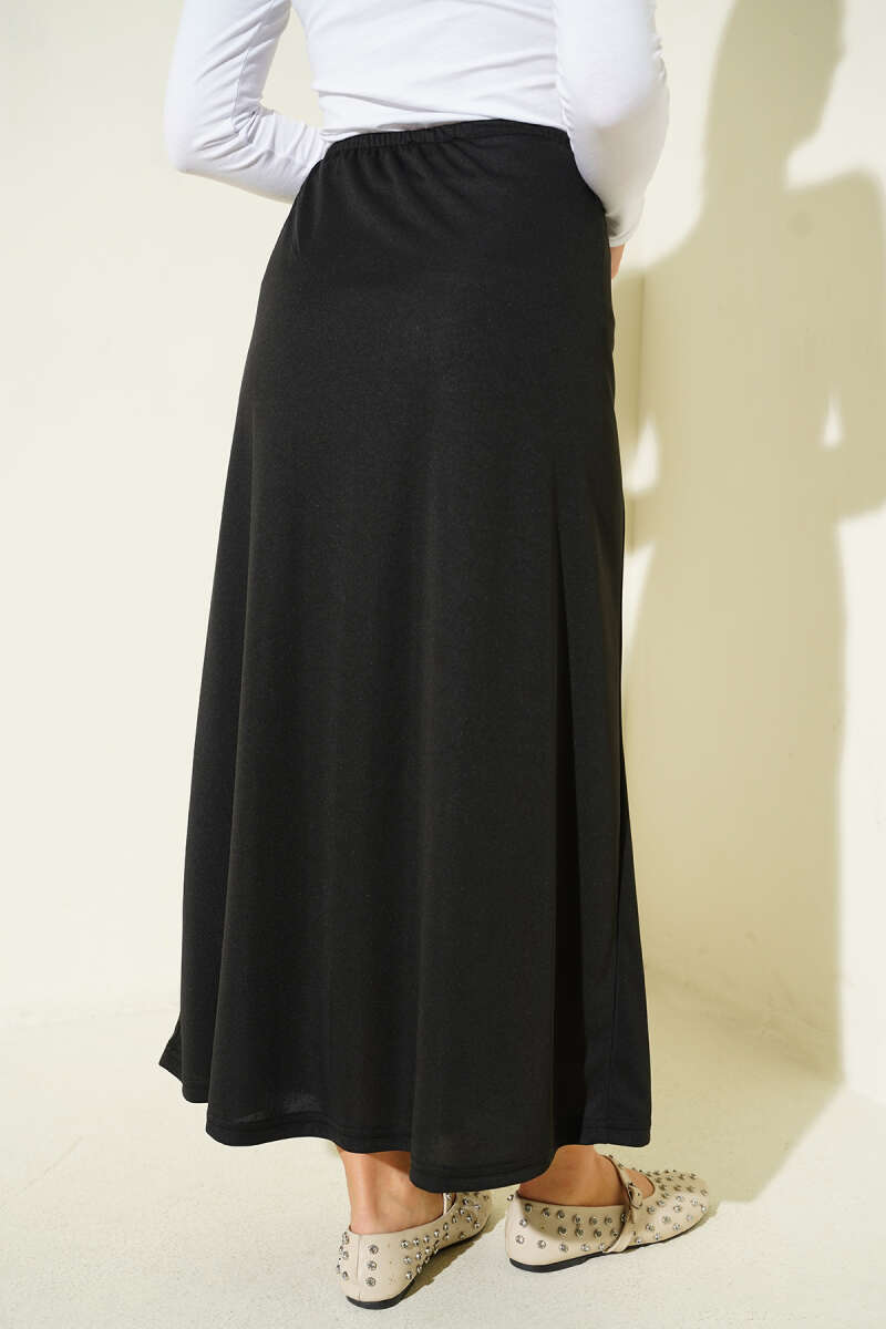 Bel Lastik Detaylı Jipon