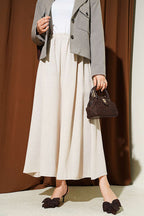 Bel Lastikli Basic Pantolon Etek