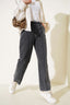 Bel Lastikli Çımalı Kot Pantolon
