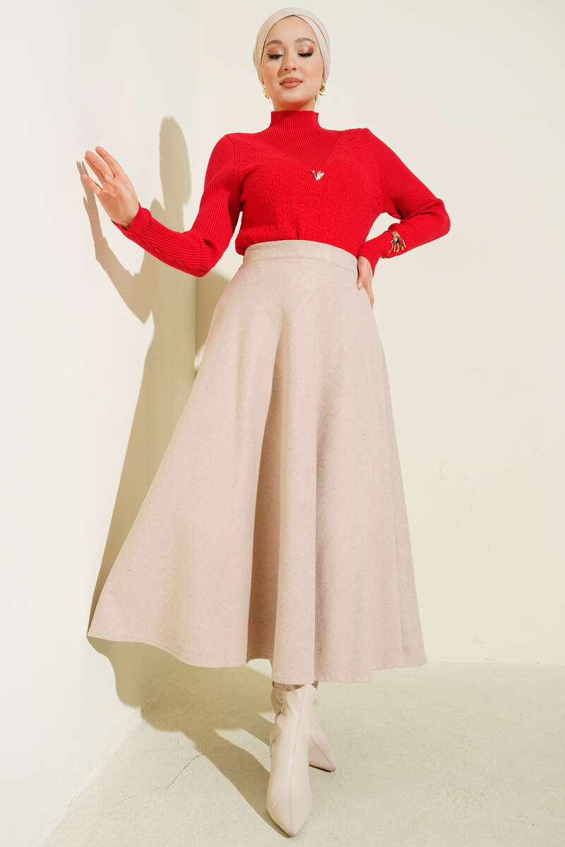 Elegant Flared Skirt Второстепенное изображение товара