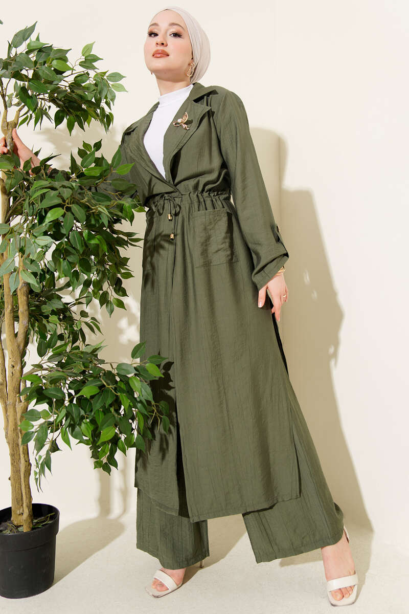 Waist Tunnel Cap Double Set