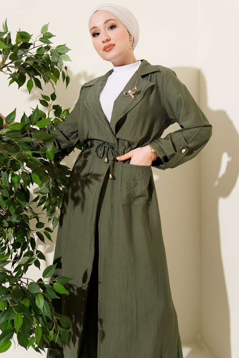 Waist Tunnel Cap Double Set