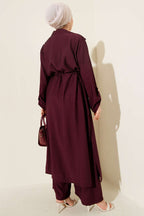 Waist Tunnel Cap Double Set
