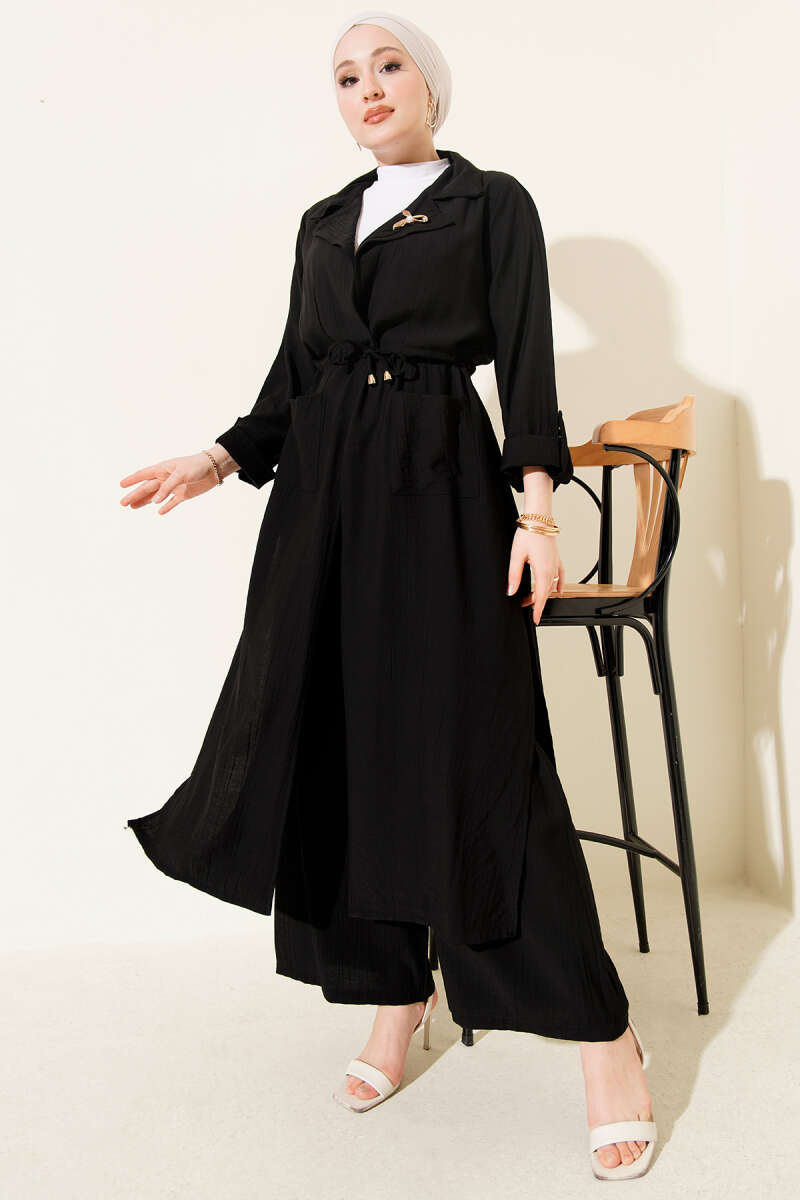 Waist Tunnel Cap Double Set
