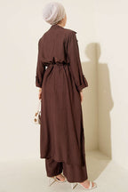 Waist Tunnel Cap Double Set