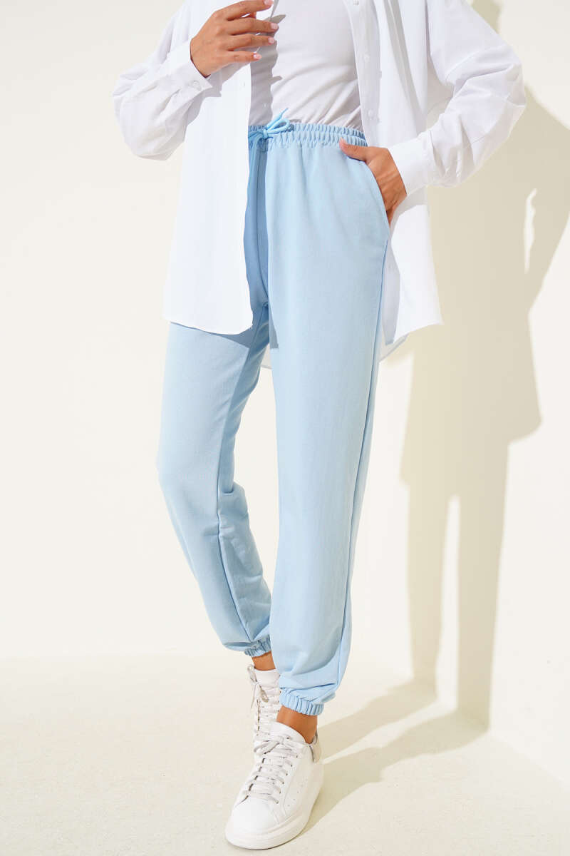 Bel Ve Bilek Lastikli Jogger Pantolon