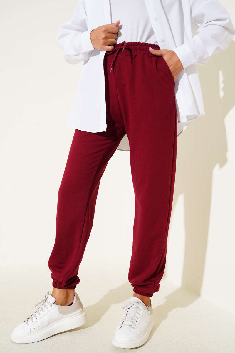 Bel Ve Bilek Lastikli Jogger Pantolon