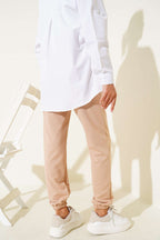 Bel Ve Bilek Lastikli Jogger Pantolon